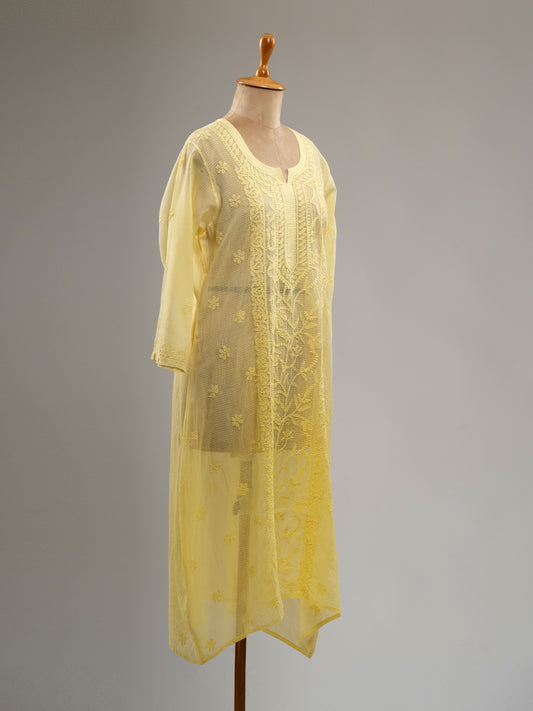 Kota embroidered chikankari kurti