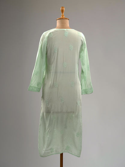 Muslin Intricate Chikankari Kurti