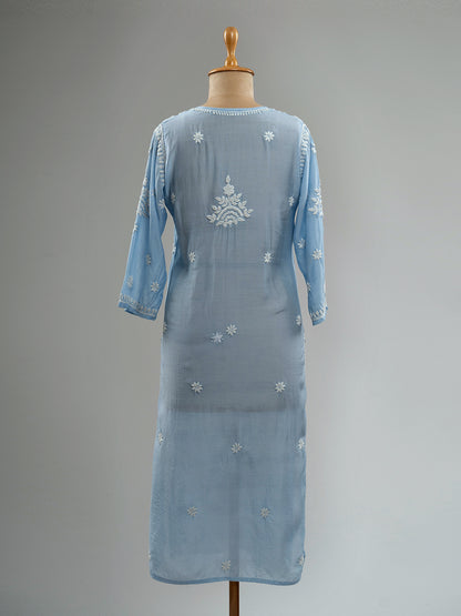 Muslin Chikankari Kurti