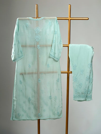 Muslin Chikankari Set