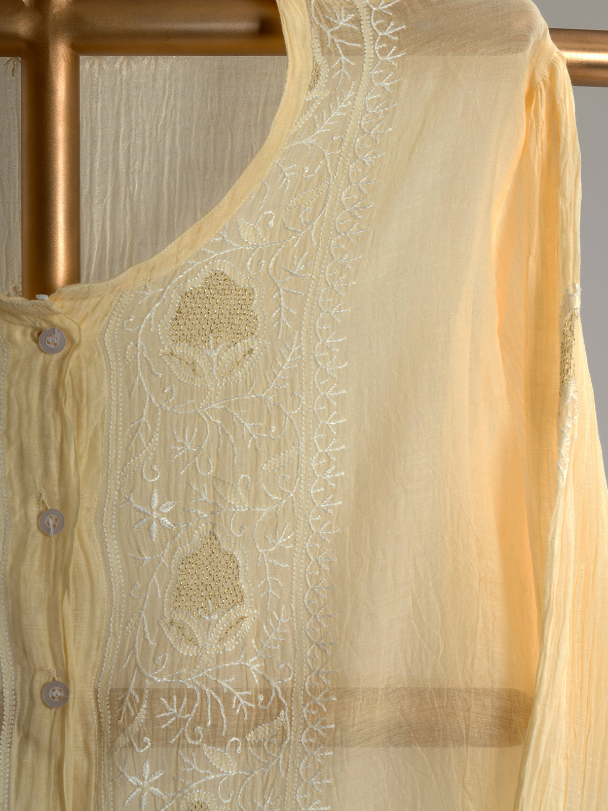 Intricate Chikankari Embroidered Coord Set