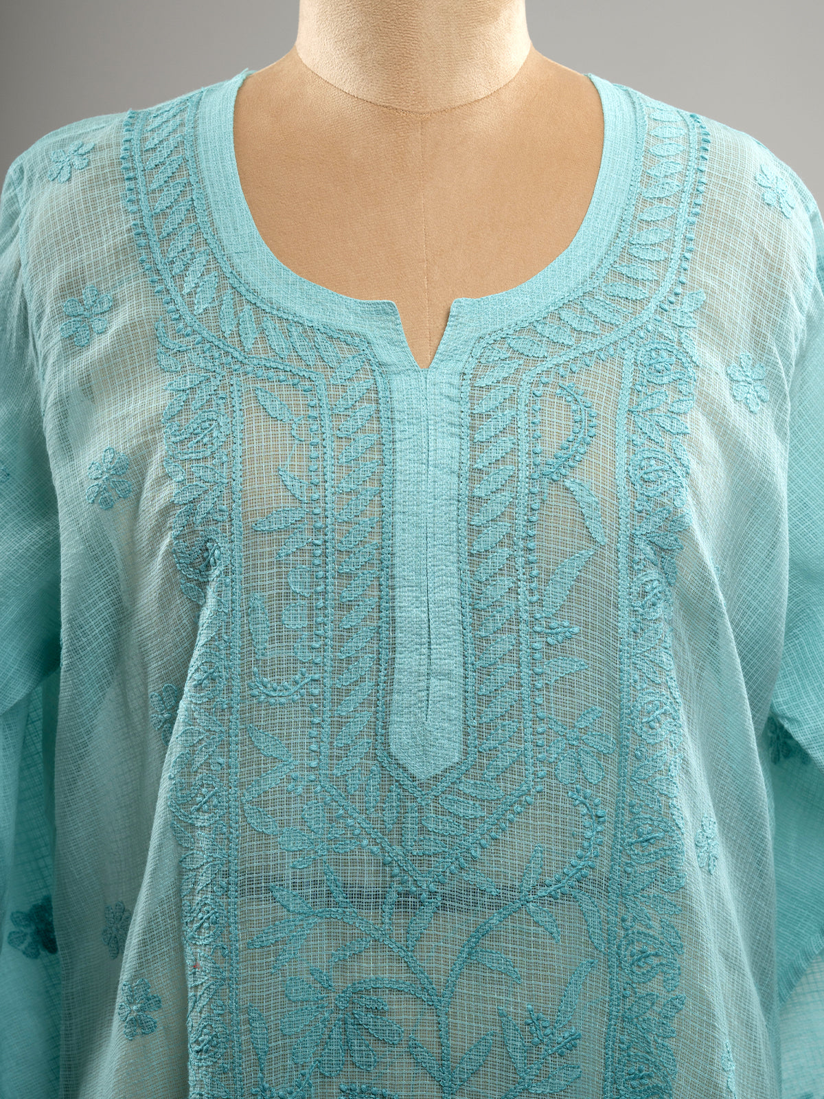Kota embroidered chikankari kurti