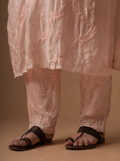 Muslin Chikankari Set