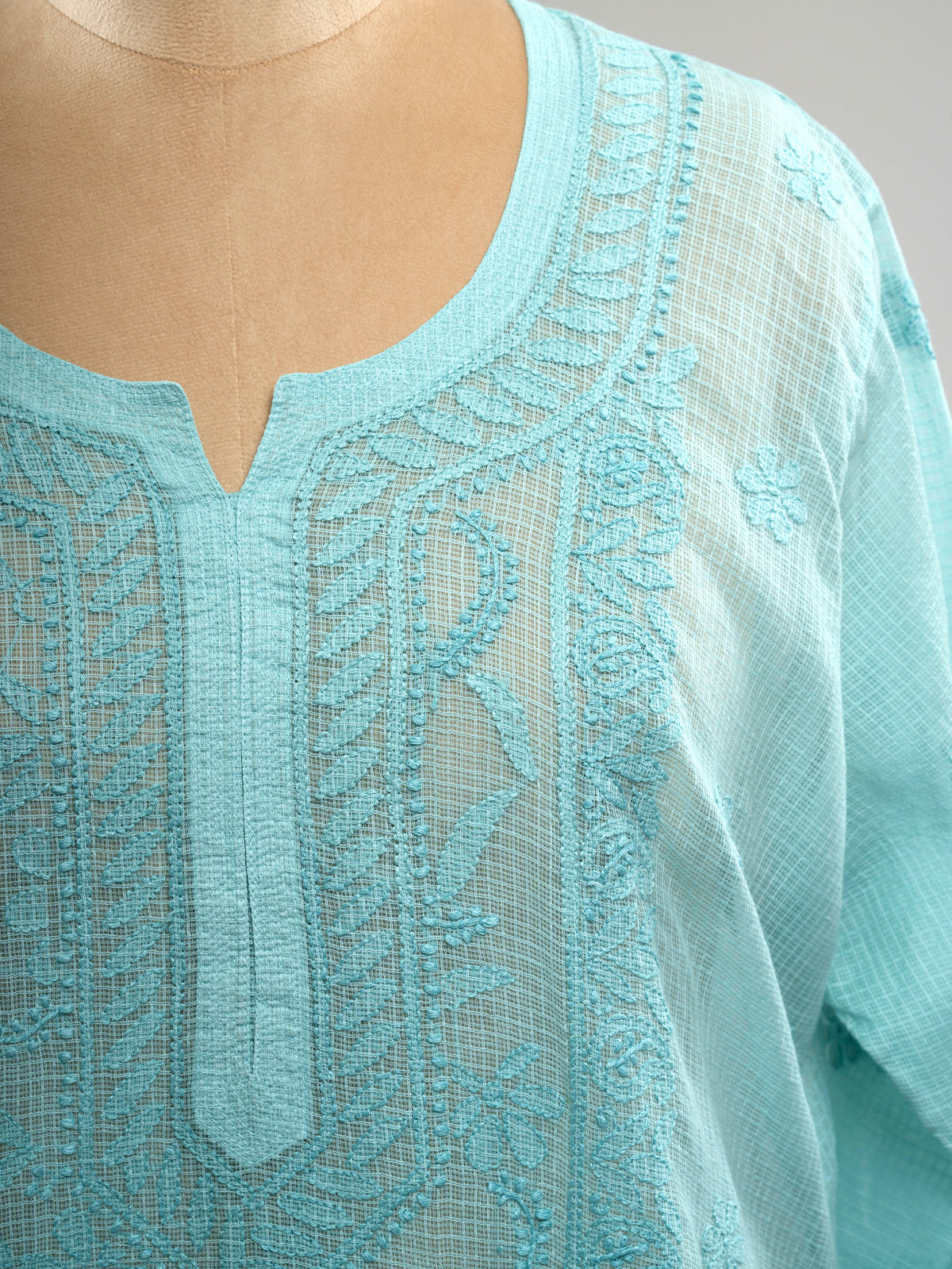 Kota embroidered chikankari kurti