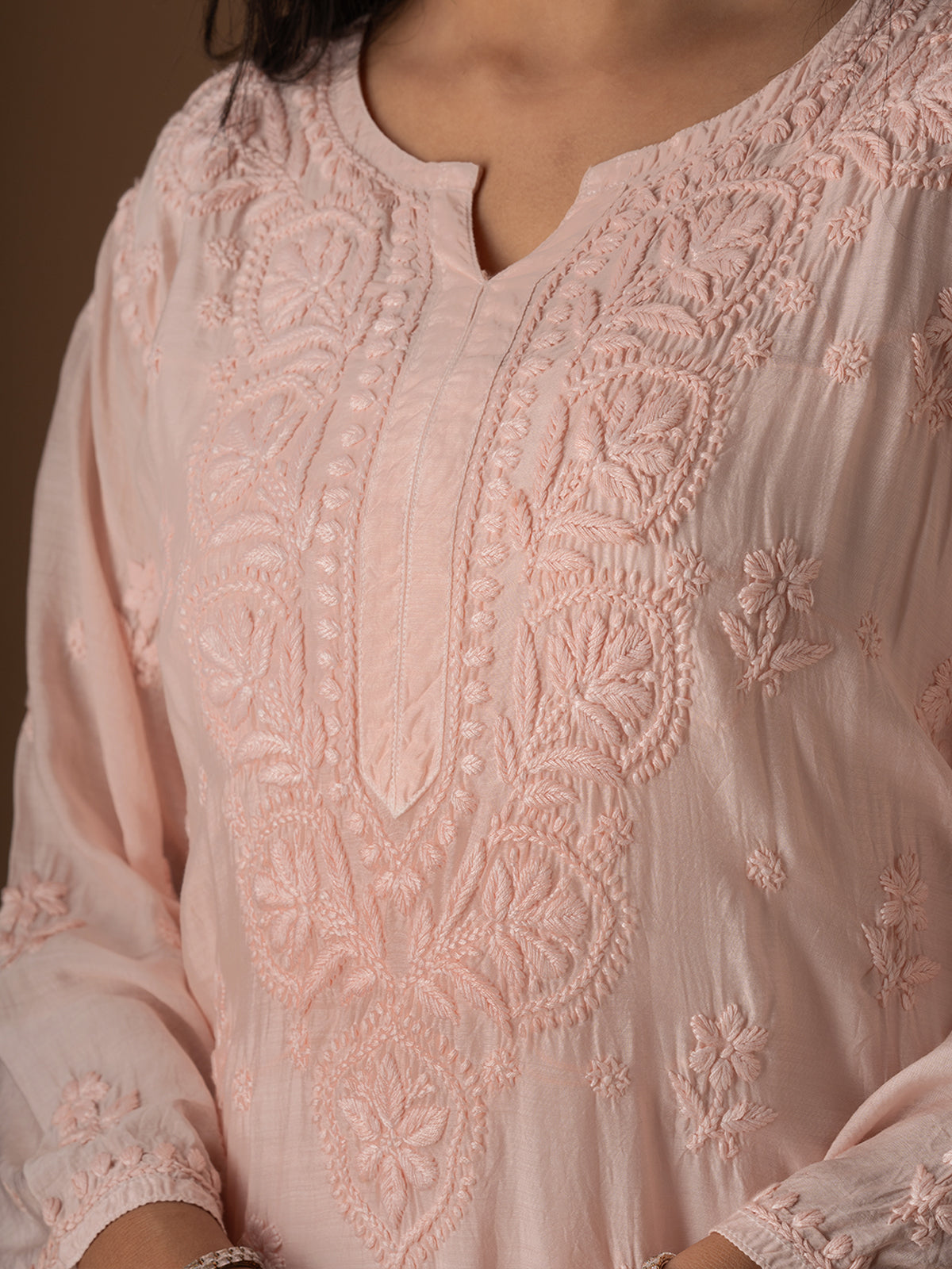 Muslin Chikankari Set