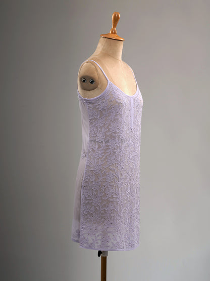 Iktara Chikankari Spaghetti Top