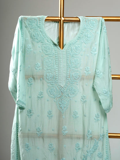 Muslin Chikankari Set