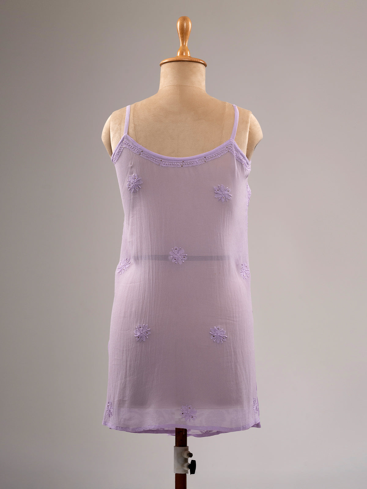 Iktara Chikankari Spaghetti Top