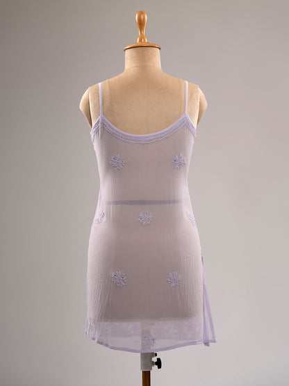 Iktara Chikankari Spaghetti Top