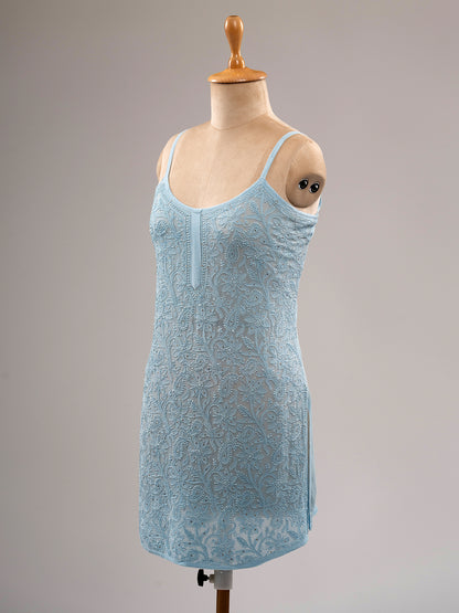 Iktara Chikankari Spaghetti Top