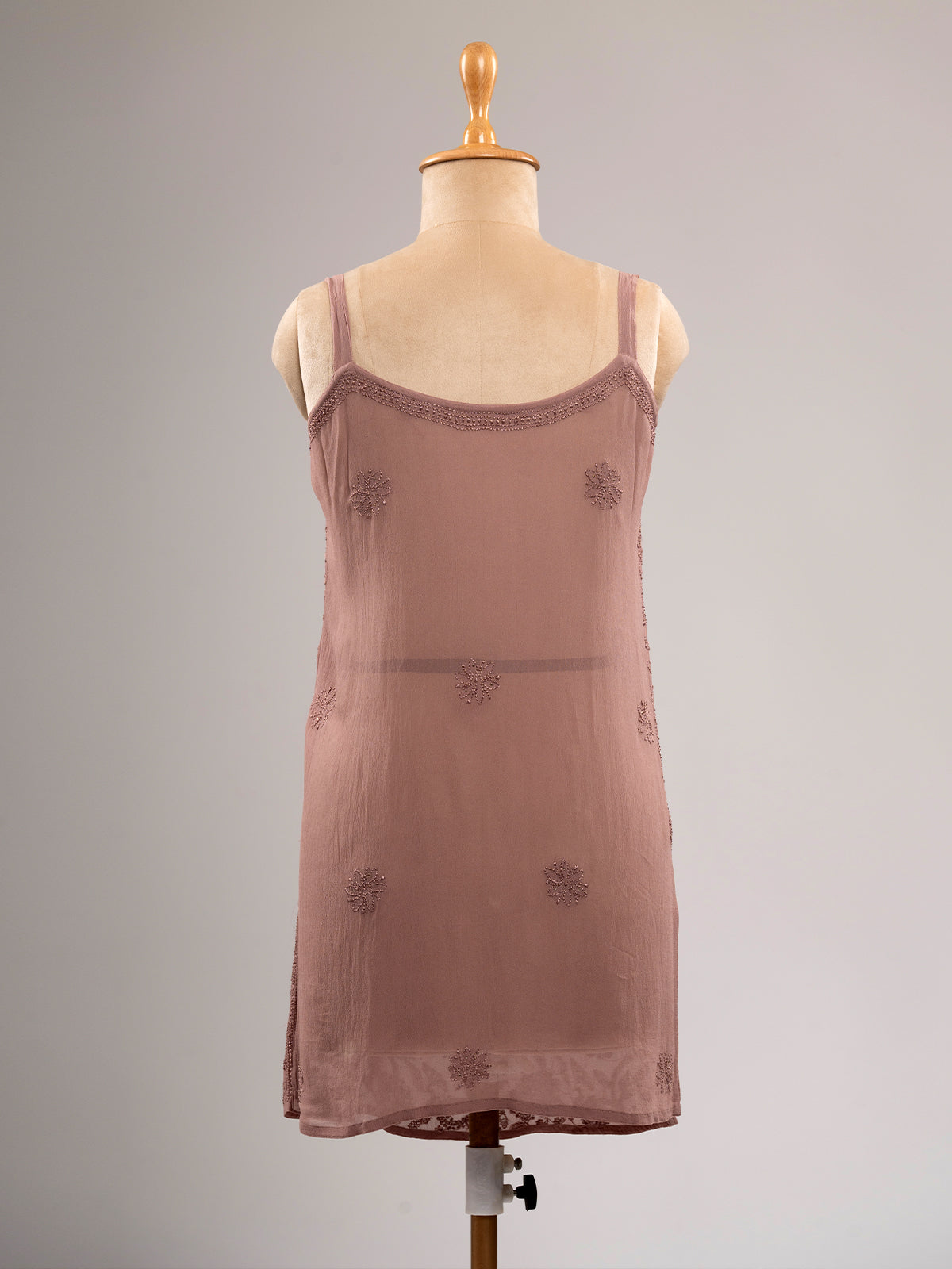 Iktara Chikankari Spaghetti Top