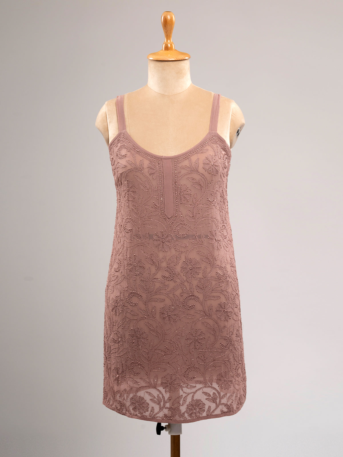 Iktara Chikankari Spaghetti Top
