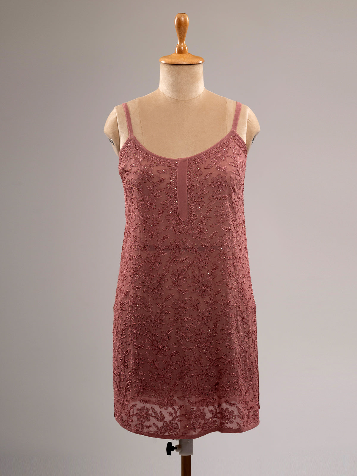 Iktara Chikankari Spaghetti Top