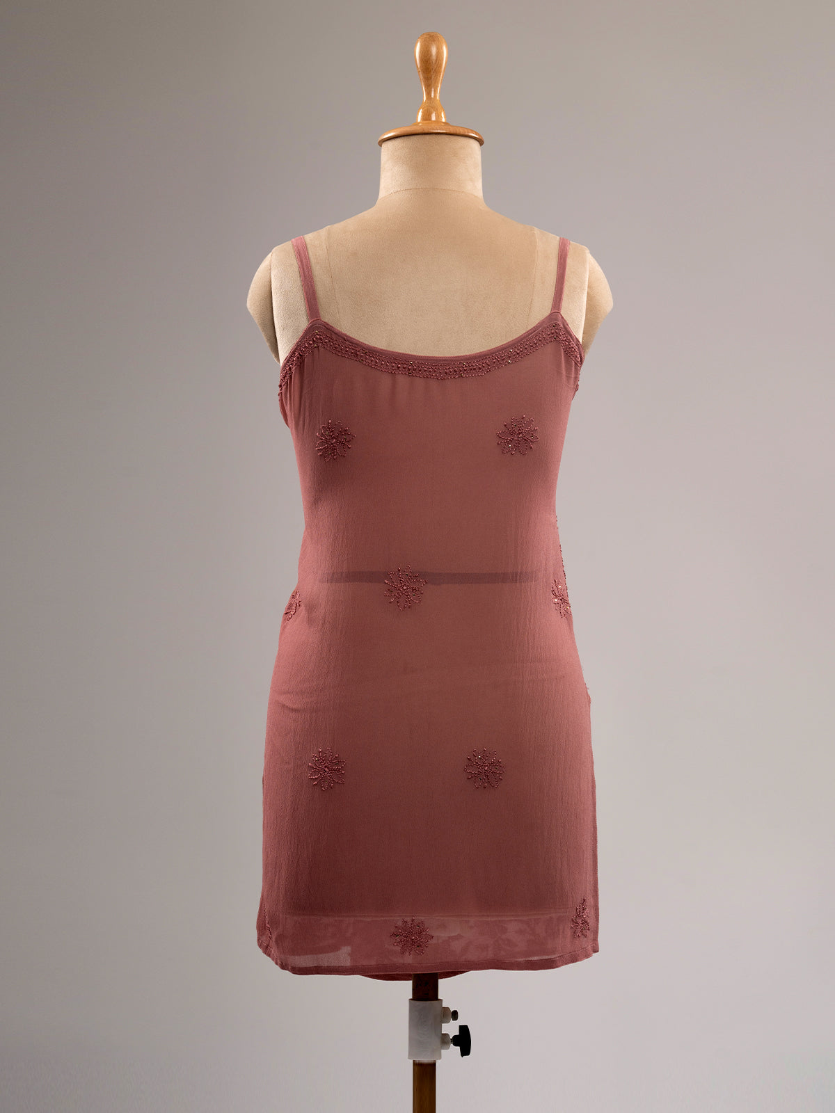 Iktara Chikankari Spaghetti Top