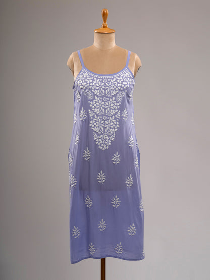 Chikankari Spaghetti Kurti