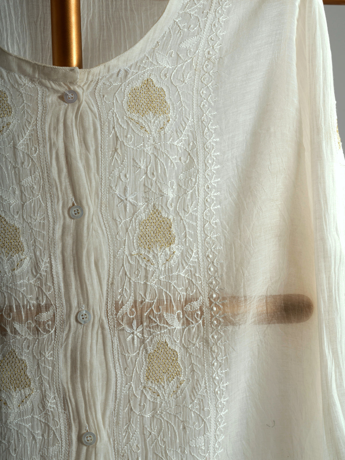 Intricate Chikankari Coord set