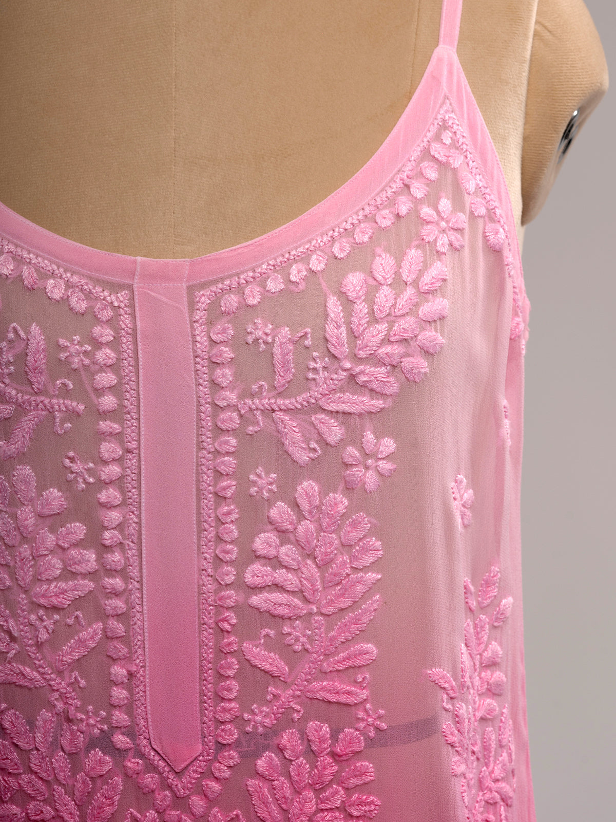 VISCOSE SPAGHETTI STRAP KURTI