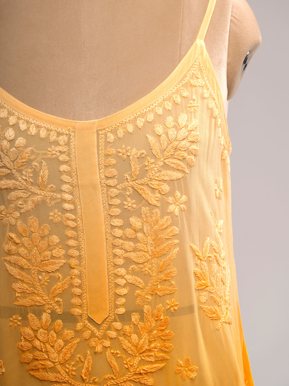 VISCOSE SPAGHETTI STRAP KURTI