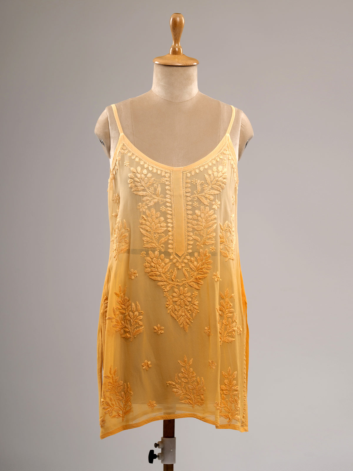 VISCOSE SPAGHETTI STRAP KURTI
