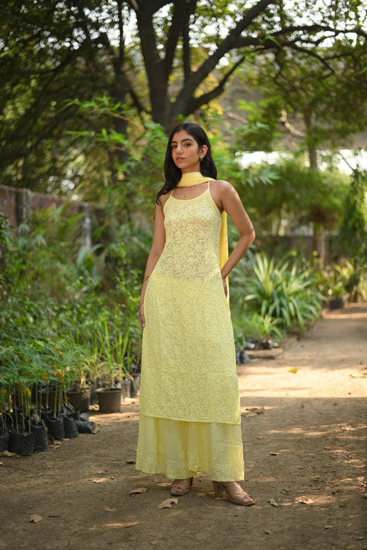 Lemon Sharara Set