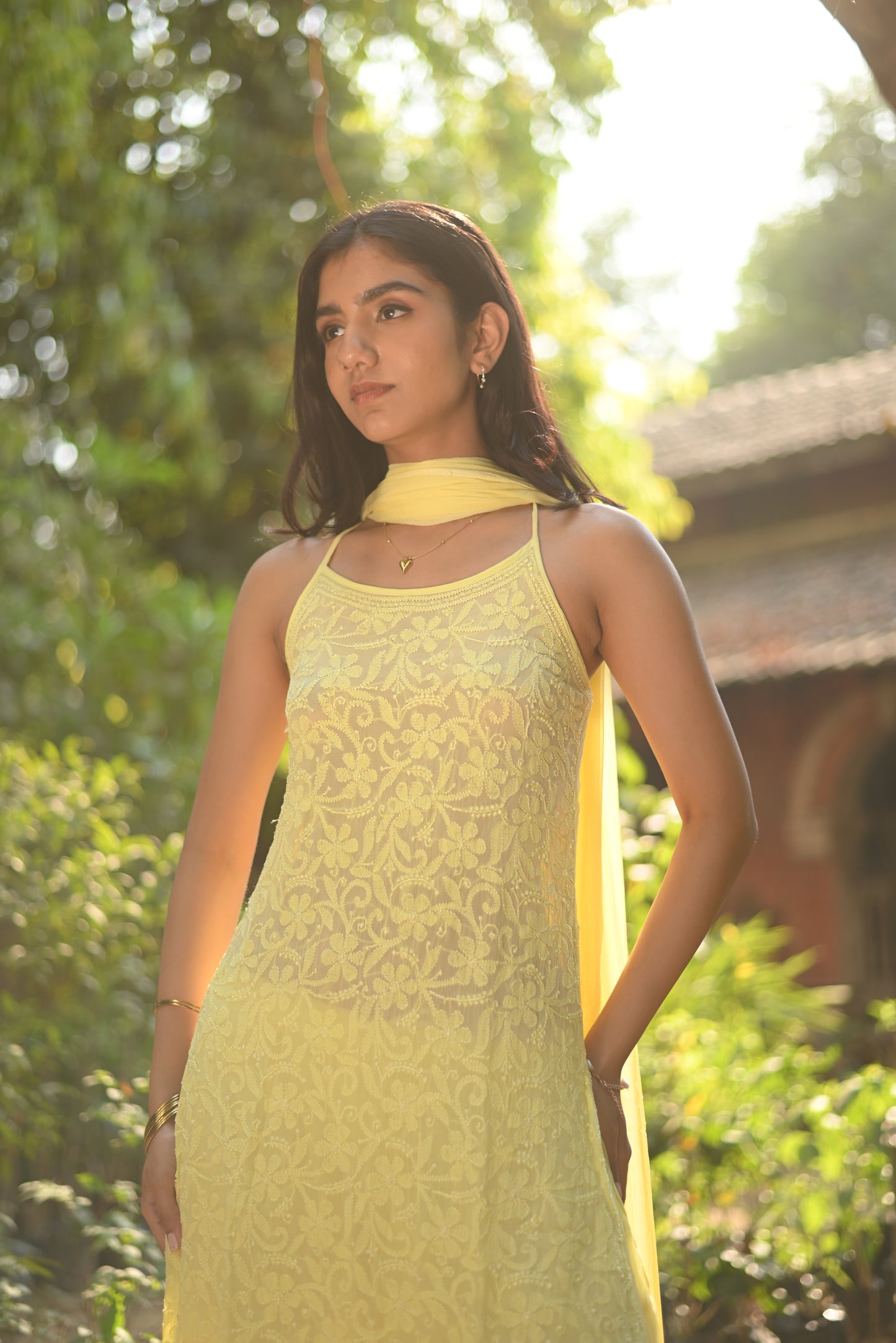 Lemon Sharara Set
