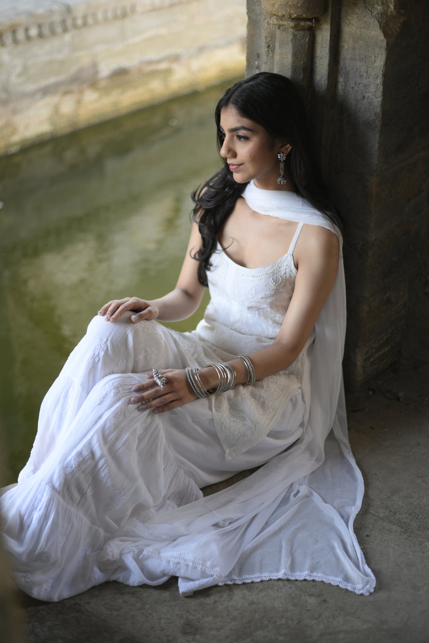 Iktara Set with Mukaish Work