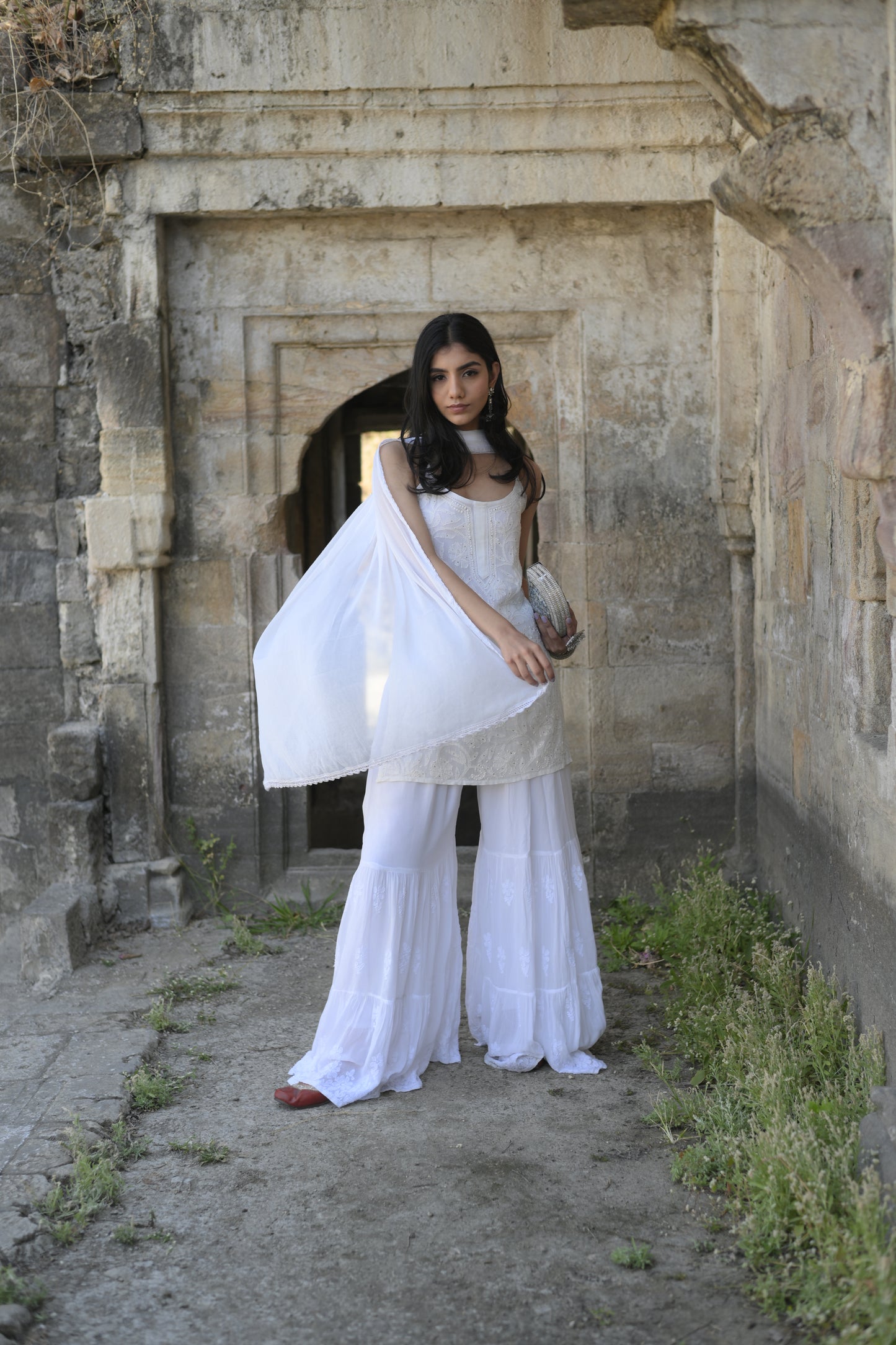 Iktara Set with Mukaish Work