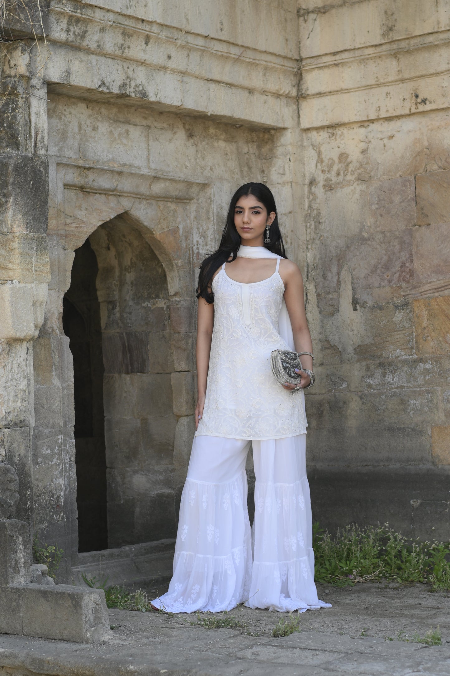 Iktara Set with Mukaish Work