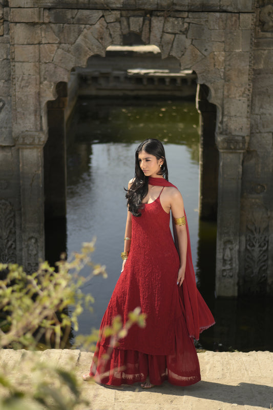 Iktara Chikankari Set