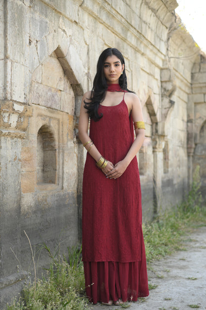 Iktara Chikankari Set