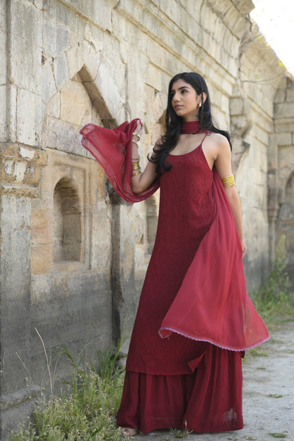 Iktara Chikankari Set